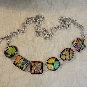 Colorful Geometric Chico Belt